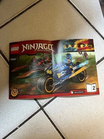 Notice Lego Ninjago 70622