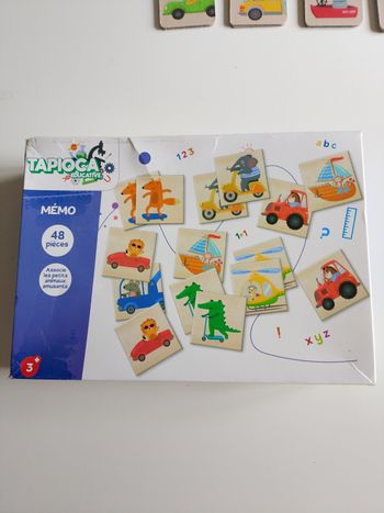 Mémo 48 pièces tapioca éducative complet 