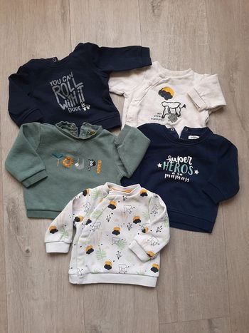 Lot Sweats 6 mois