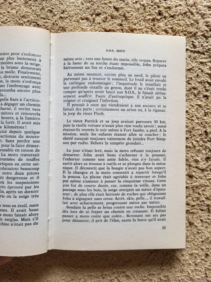 Livre vintage "15 histoires de moto" - 1973 - photo numéro 9