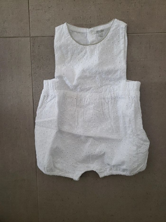 Combinaison été fille 9 mois