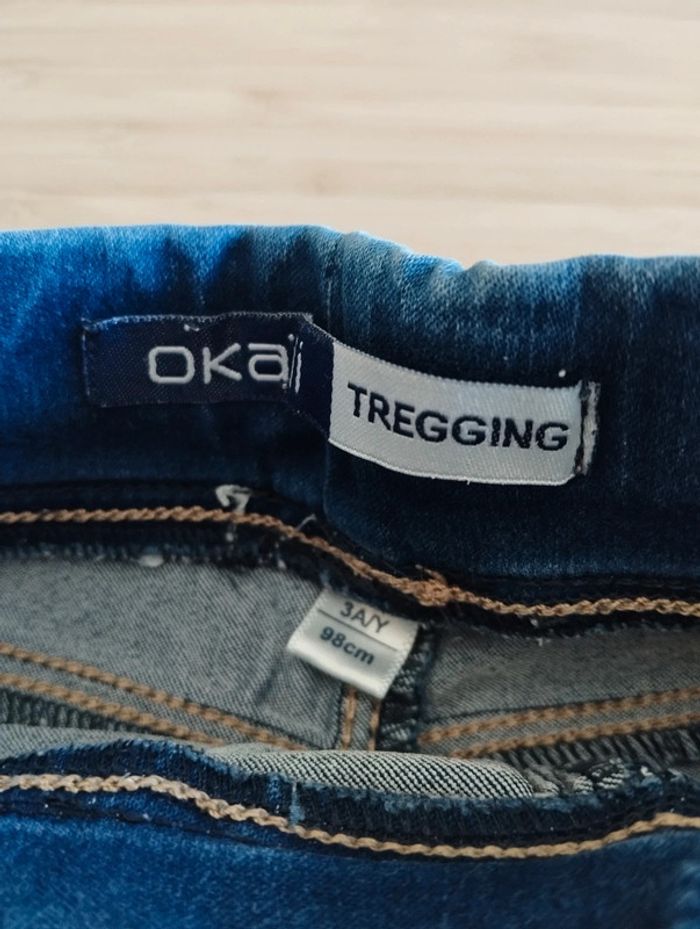 Okaïdi tregging 3 ans - très bon état - photo numéro 2