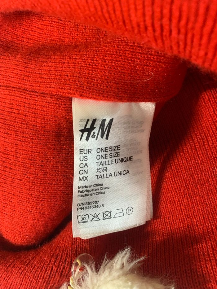 Bonnet de Noël avec barbe. - photo numéro 3