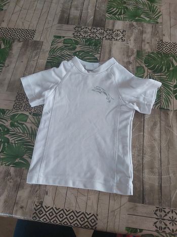 T-shirt manche courte blanc
