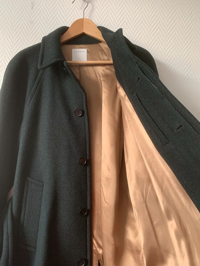 Superbe Manteau en Laine Sandro Paris homme | taille M | Made In France 🇫🇷 prix boutique 645€ - photo numéro 8