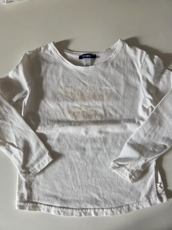 T-shirt manche longues Okaidi