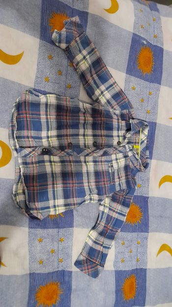 Chemise carreaux