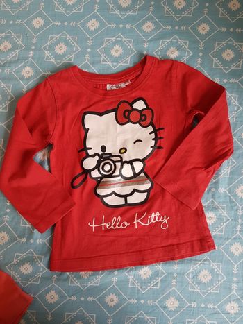 Tshirt manches longues hello kitty