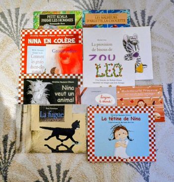 Lot 12 livres école des loisirs