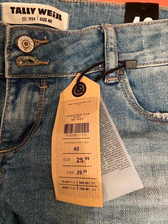 Short en jeans Tally Weijl - photo numéro 2