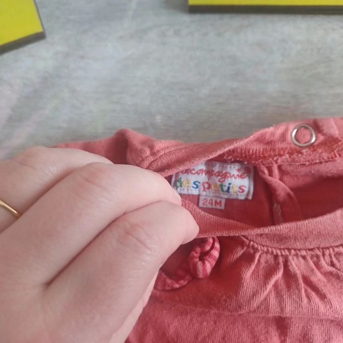 T-shirt fille 24 mois - photo numéro 3