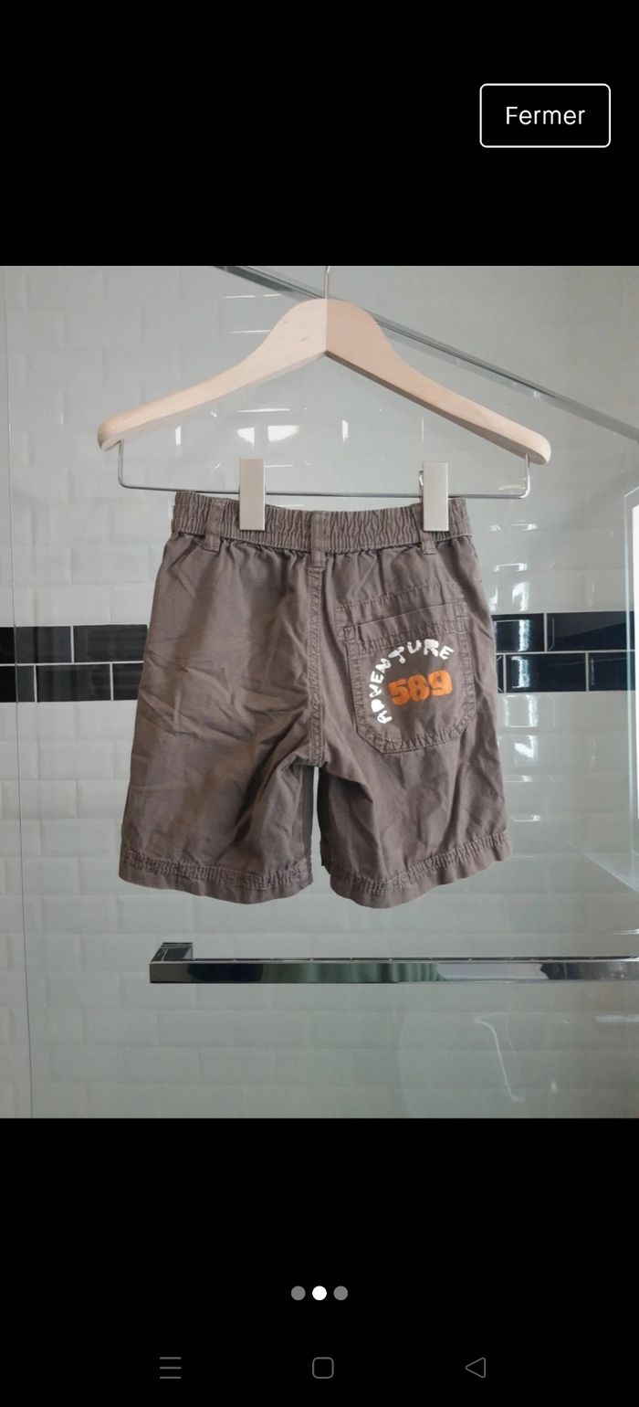 Short garçon en 18/ 24 mois - photo numéro 2