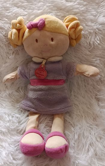Doudou et compagnie peluche fille Les demoiselles Orchidée - MM