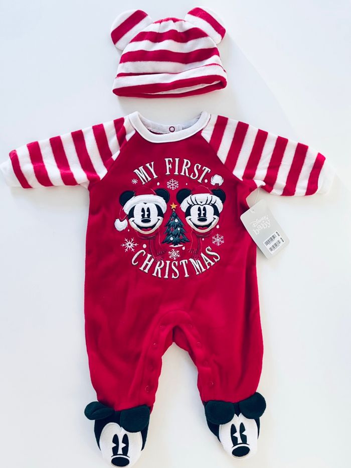 Pyjama de noël Disney Mickey Minnie
