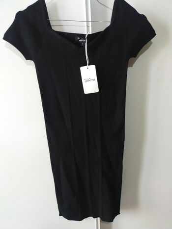 Robe noir côtelé Jennyfer taille M soit 38/40