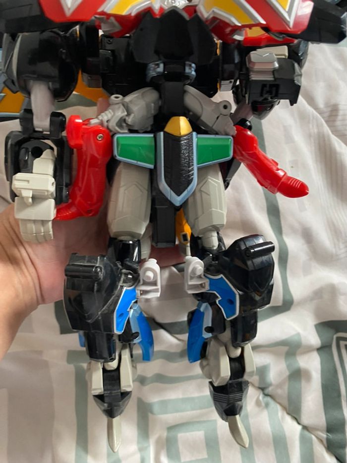 power rangers megazord bandai 2005 mystic force dx titan - photo numéro 17
