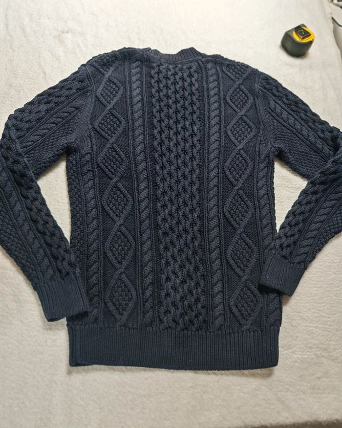 Magnifique pull torsadé Fred Perry taille M - photo numéro 4