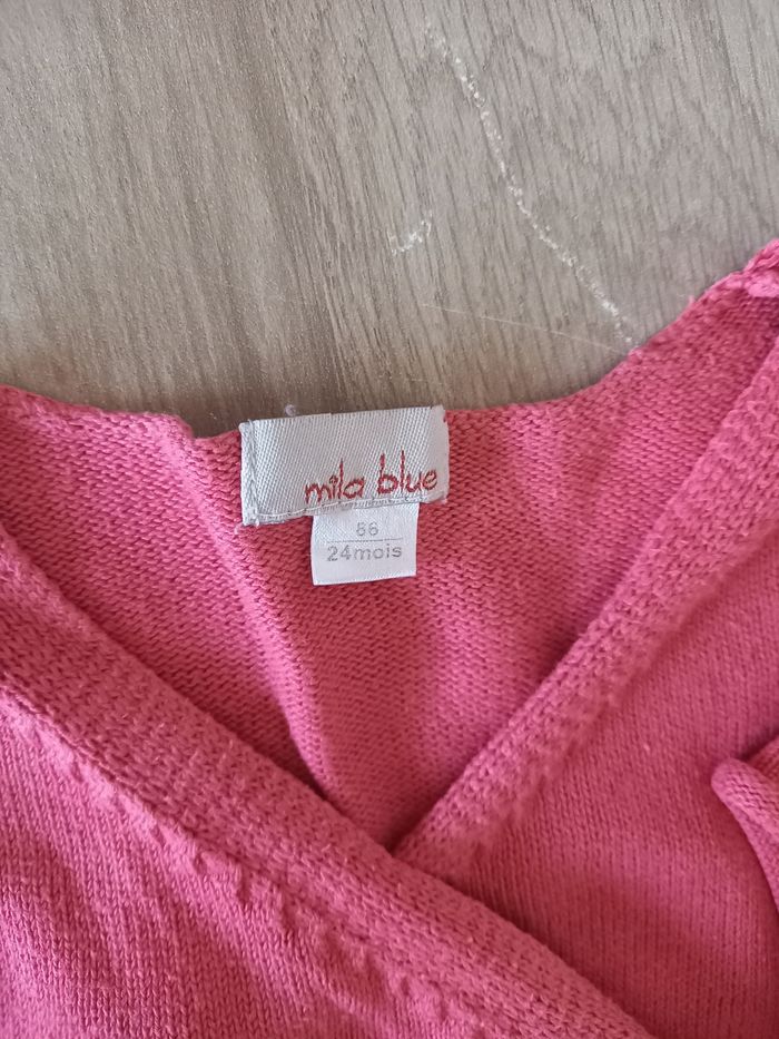 Gilet fille Mila Blue 24 mois - photo numéro 2