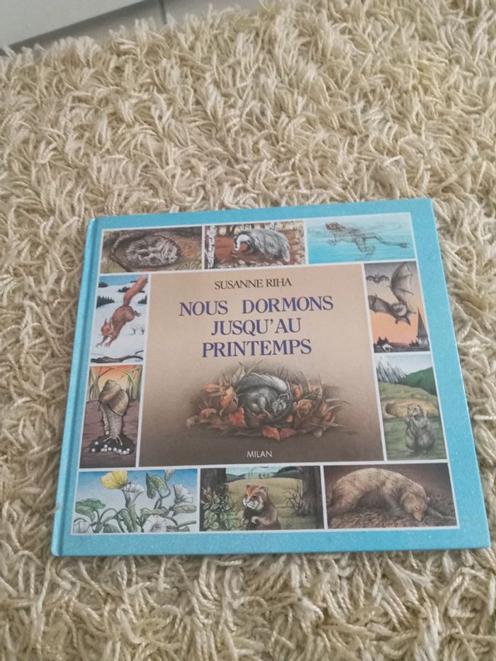 Livre d'animaux nous dormons jusqu'au printemps