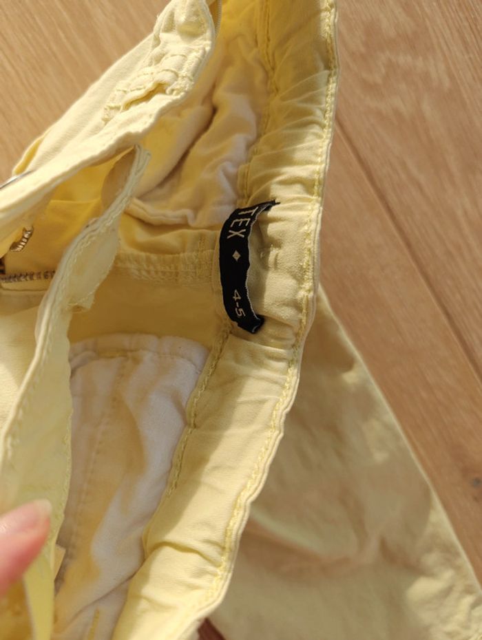 Pantalon jaune pâle - photo numéro 4