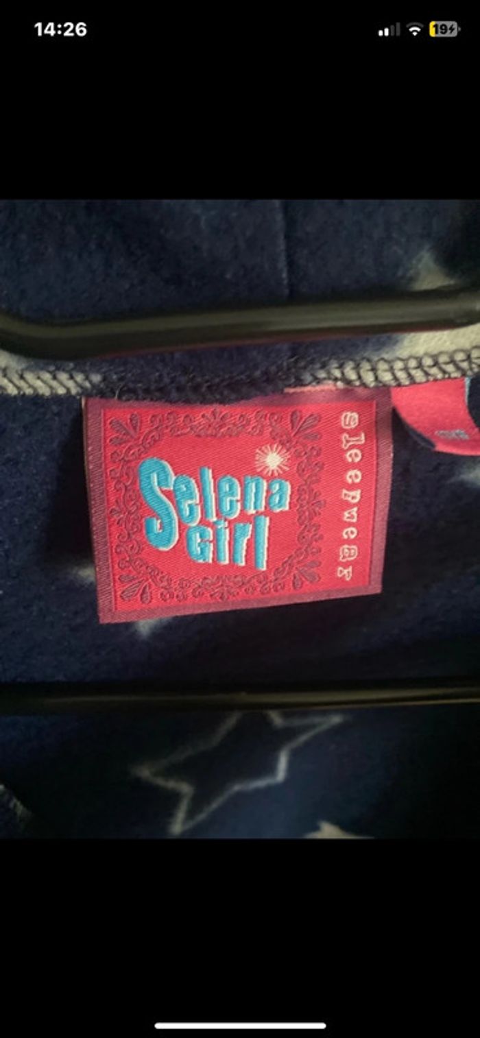 robe de chambre, toute douce pour enfants, fille, taille 13 ans, marque selena girl - photo numéro 6