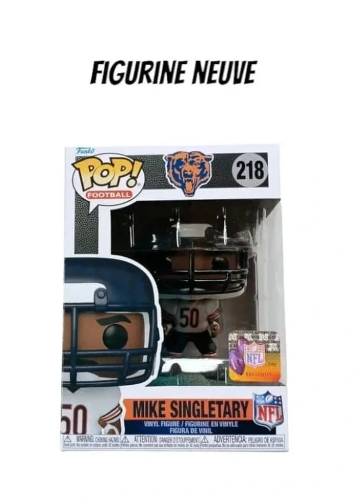Figurine Funko Pop! NFL Legends Mike Singletary (Bears) 218