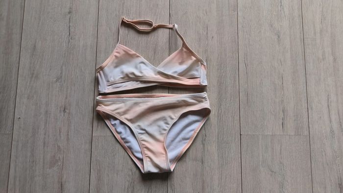 Maillot de bain Gémo 2 pièces bikini dégradé tie & Dye