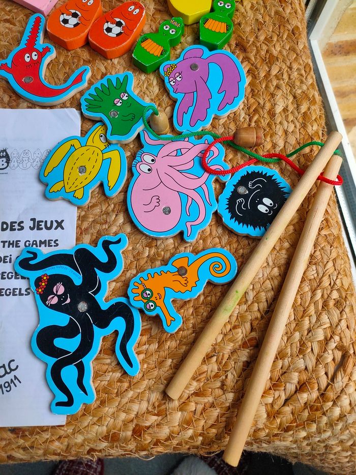Coffret jeux en bois Barbapapa - photo numéro 5