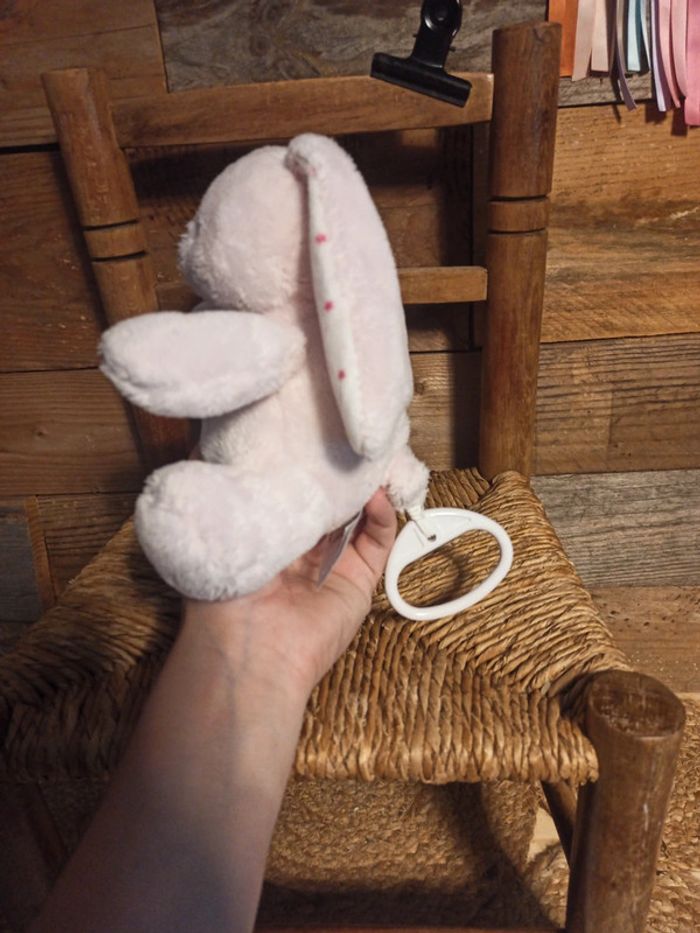 Peluche lapin musical rose Simba toys tbe - photo numéro 6