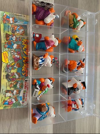 Collection kinder fancy fuxies (renards)