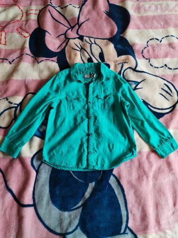 Chemise manche longue garçon