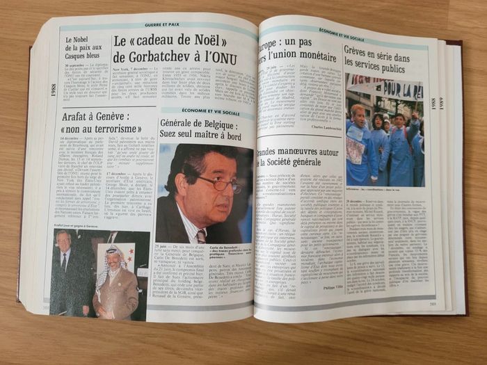 Livre l'aventure du 20 ème siècle 1900 à 1989 - photo numéro 5