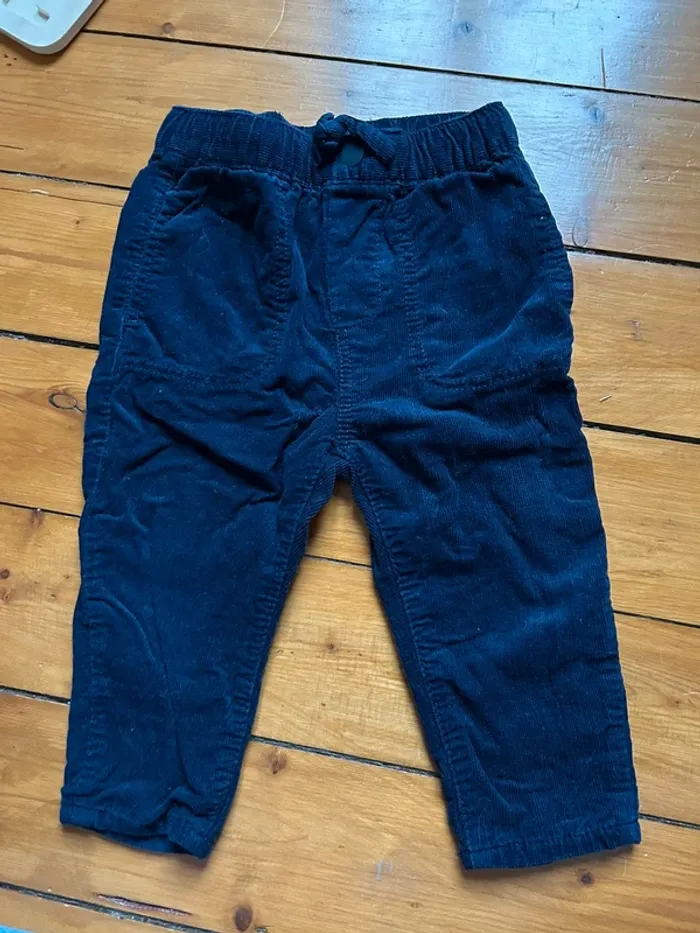 Pantalon côtelé 12-18 mois Zara