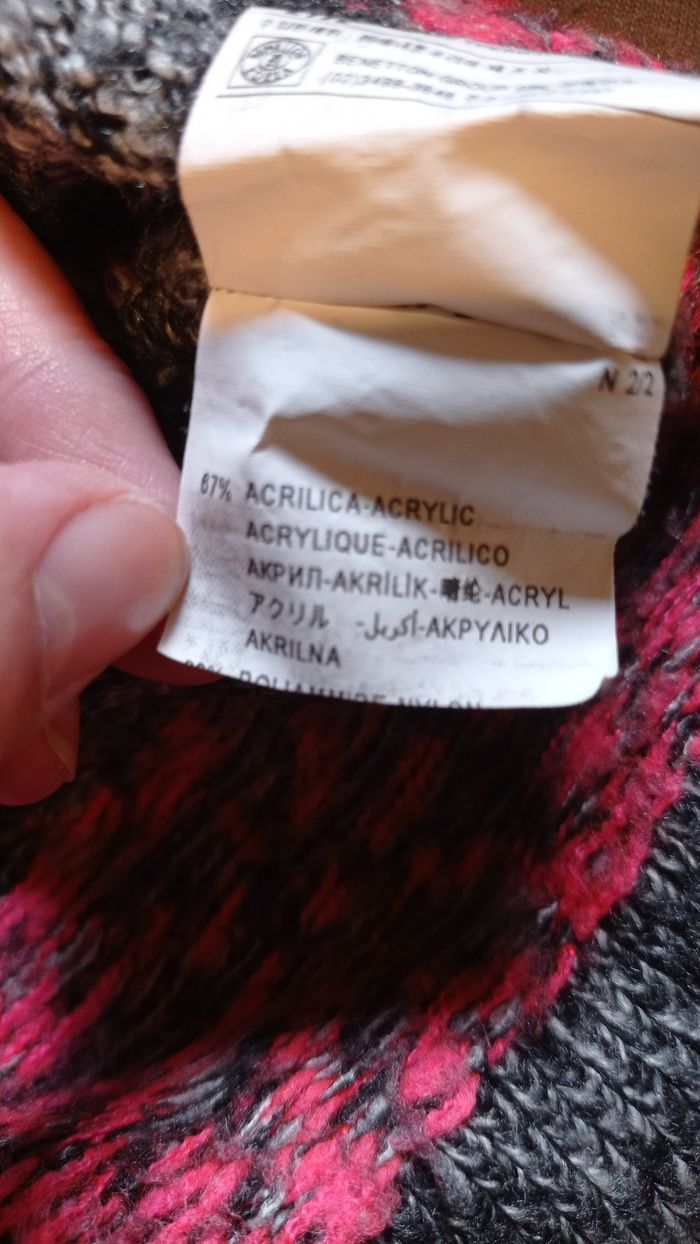🦄Pull hiver, United Colors of Benetton, taille 6-7 ans, 120cm - photo numéro 5