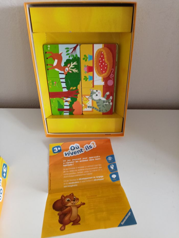 Où vivent ils? Ravensburger complet - photo numéro 3
