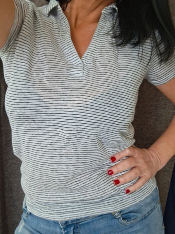Caroll polo marin taille 36