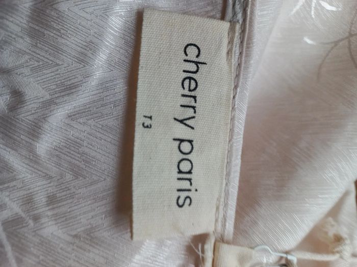 Chemisier beige brillant - photo numéro 7