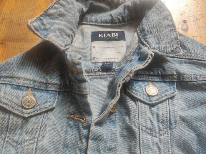 Veste en jeans fille - photo numéro 2
