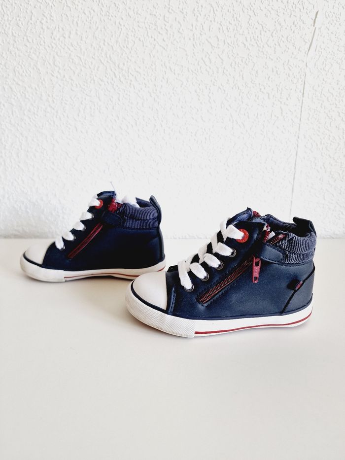 Obaïbi - Baskets hautes, fermeture zippée et lacets (23) - photo numéro 5