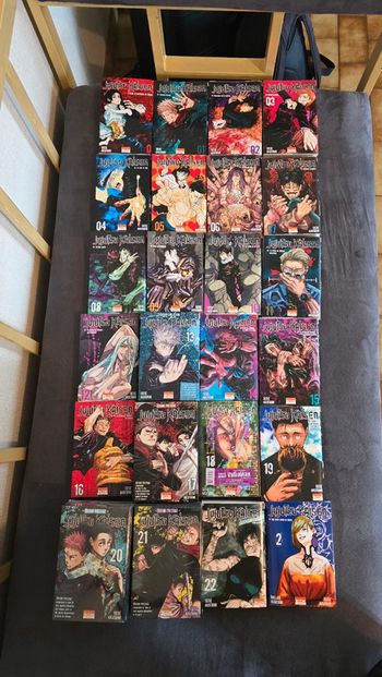 Vend lot manga jujutsu kaisen