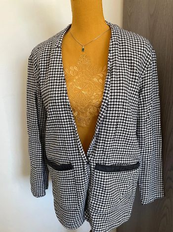 Jolie veste vichy mi longue