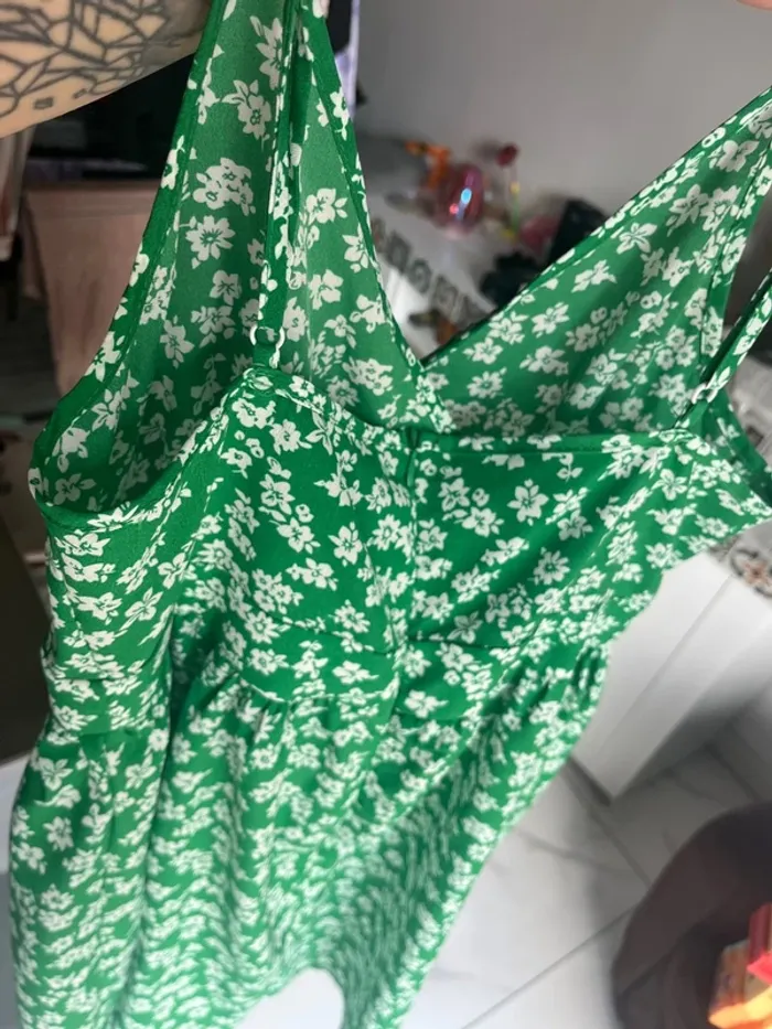 Robe été courte fleuris - photo numéro 4