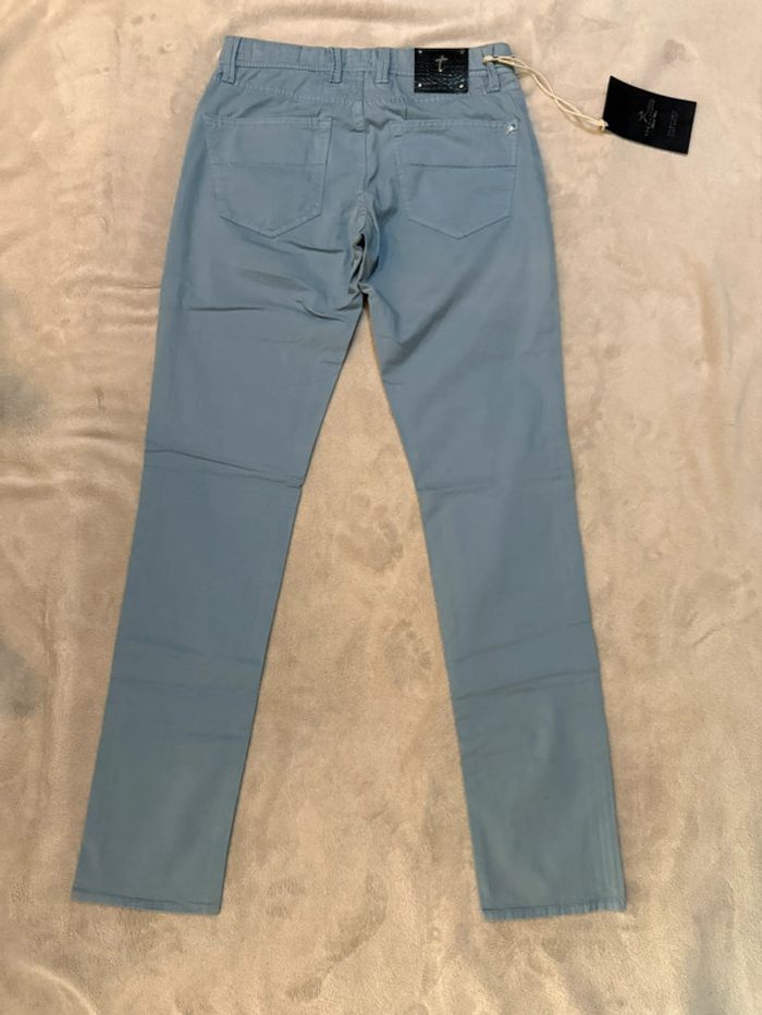 Tramarossa - Jean d'été slim, Bleu ciel, taille 32 - photo numéro 8