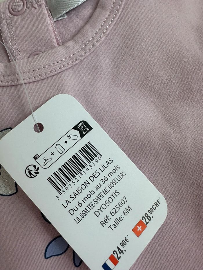 T-shirt Lila Marese taille 6 mois - photo numéro 4