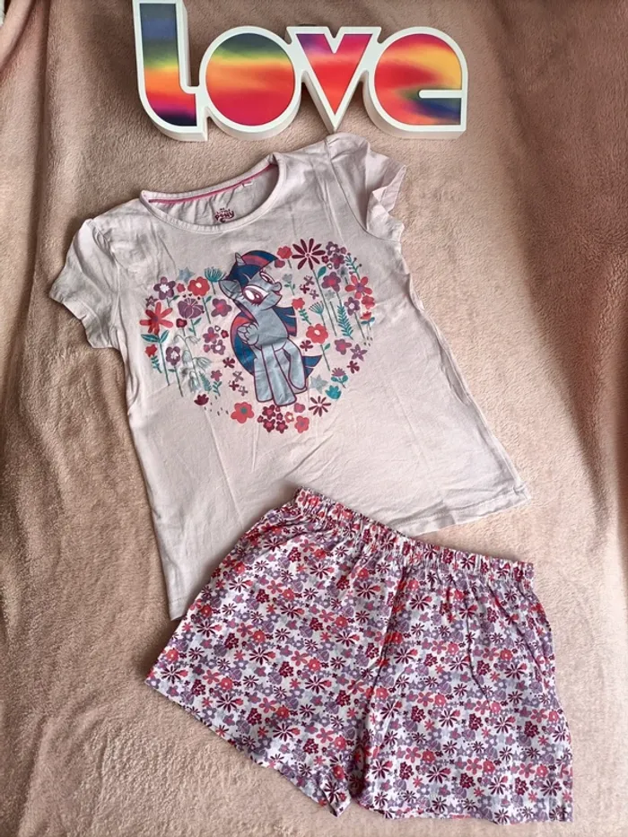 Lot pyjama 5-6 ans fille - photo numéro 4