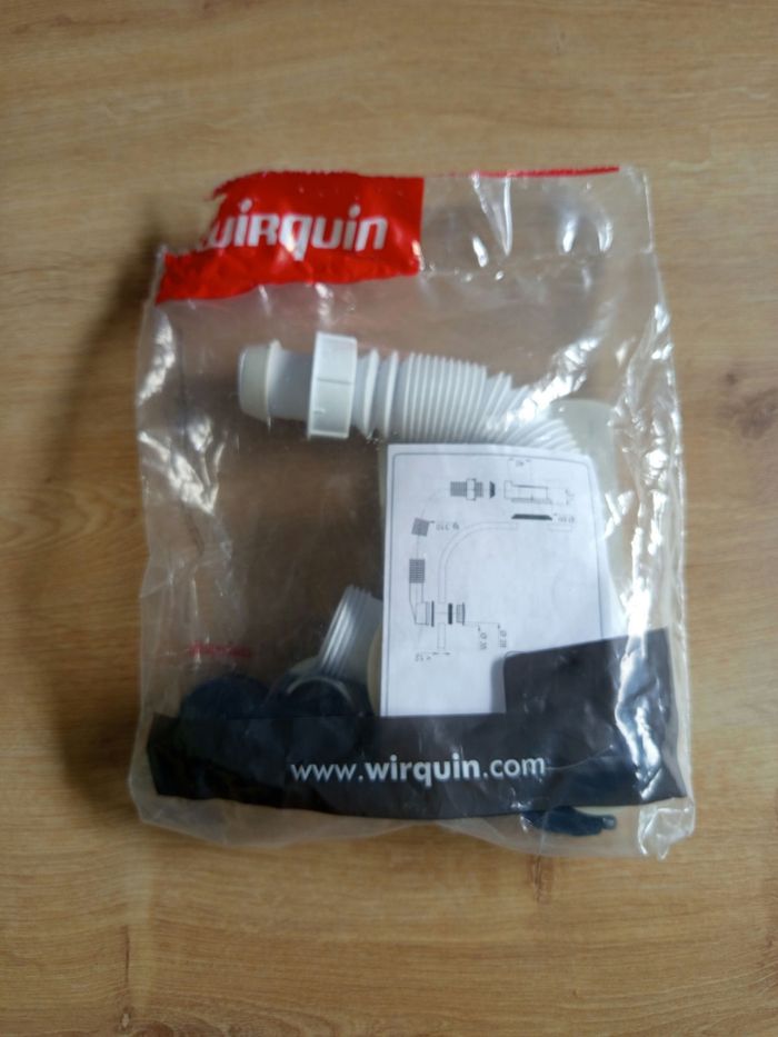 Wirquin SP2060099 Intercalaire de trop-Plein Extensible pour lavabo