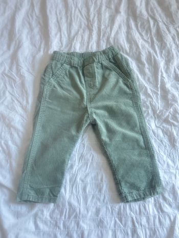 Pantalon velours côtelé