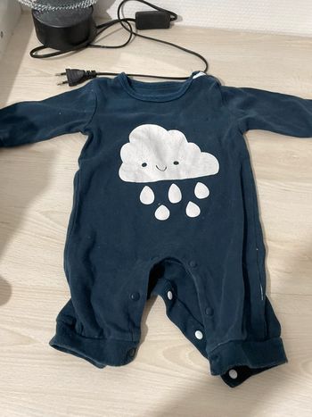 Pyjama combinaison 62 cm