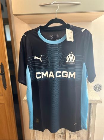 Maillot OM 25/26 Extérieur – / L / – Haute qualité