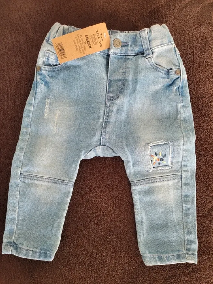 Jean bébé 6 mois